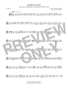 Happy Days von Charles Fox (Download) 