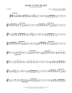 Make Up My Heart von Richard Stilgoe (Download) 