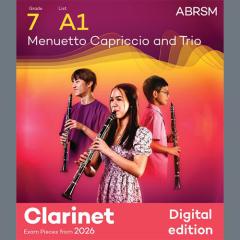 Menuetto Capriccio and Trio von Carl Maria von Weber (Download) 