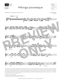 Milonga picaresque von Astor Piazzolla (Download) 