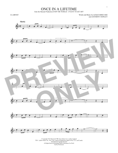 Once In A Lifetime von Anthony Newley (Download) 
