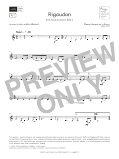 Rigaudon von Elisabeth Jacquet de La Guerre (Download) 