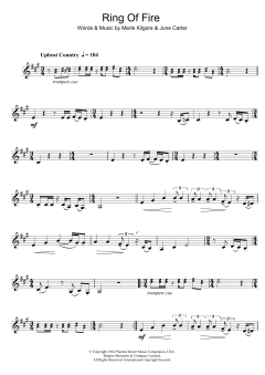 Ring Of Fire von Johnny Cash (Download) 