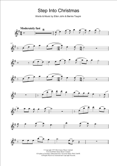 Step Into Christmas von Elton John (Download) 