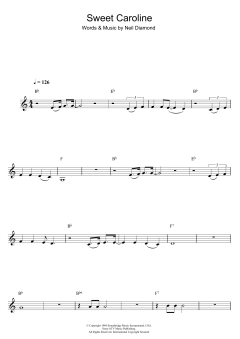 Sweet Caroline von Neil Diamond (Download) 