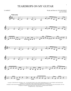 Teardrops On My Guitar von Taylor Swift (Download) 
