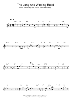 The Long And Winding Road von The Beatles (Download) 