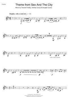 Theme from Sex And The City von Thomas Findlay (Download) 