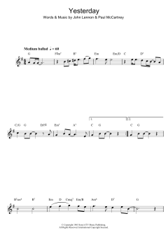 Yesterday von The Beatles (Download) 