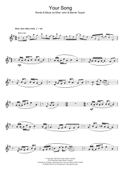 Your Song von Elton John (Download) 