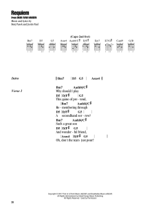 Requiem von Benj Pasek (Download) 