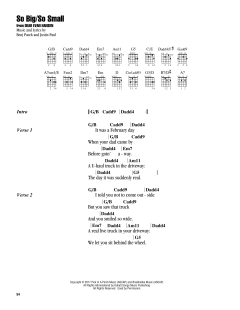 So Big/So Small von Benj Pasek (Download) 
