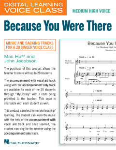 Because You Were There von Mac Huff (Download) 