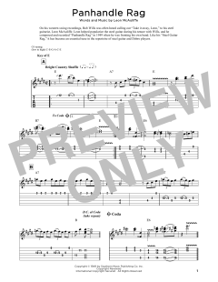 Panhandle Rag von Leon McAuliffe (Download) 