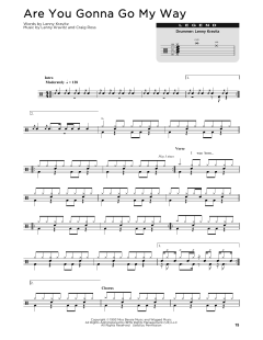 Are You Gonna Go My Way von Lenny Kravitz (Download) 