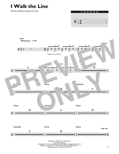 I Walk The Line von Johnny Cash (Download) 