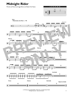 Midnight Rider von The Allman Brothers Band (Download) 