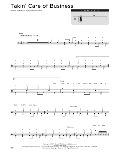 Takin' Care Of Business von Bachman-Turner Overdrive (Download) 