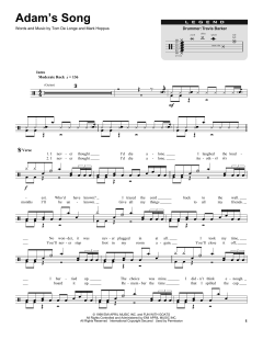 Adam's Song von Blink 182 (Download) 
