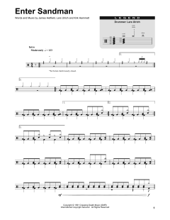 Enter Sandman von Metallica (Download) 