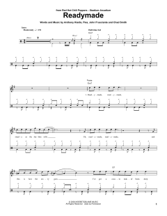 Readymade von Red Hot Chili Peppers (Download) 