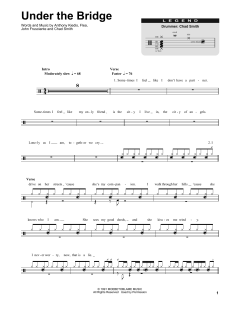 Under The Bridge von Red Hot Chili Peppers (Download) 