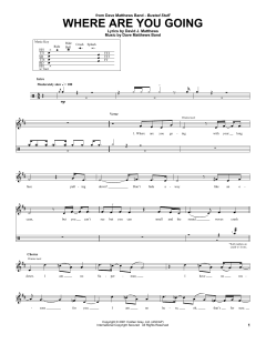Where Are You Going von Dave Matthews Band (Download) 