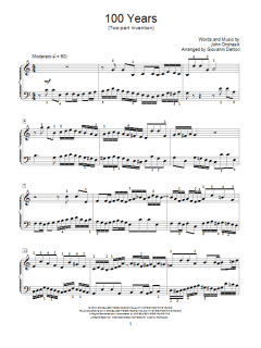 100 Years von Five for Fighting (Download) 
