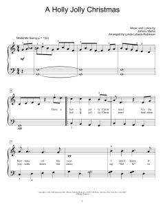A Holly Jolly Christmas von Johnny Marks (Download) 