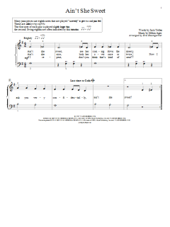 Ain't She Sweet von The Beatles (Download) 