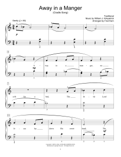 Away In A Manger von William J. Kirkpatrick (Download) 