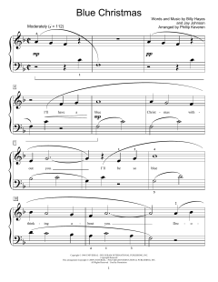 Blue Christmas von Elvis Presley (Download) 