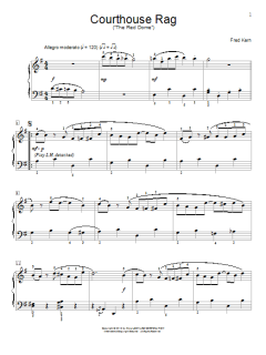 Courthouse Rag von Fred Kern (Download) 