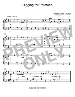 Digging For Potatoes von Traditional Chinese Folk Song (Download) 