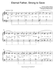 Eternal Father, Strong To Save von William Whiting (Download) 