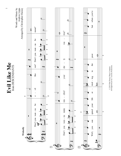 Evil Like Me von Andrew Lippa (Download) 