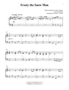 Frosty The Snow Man von Jack Rollins (Download) 