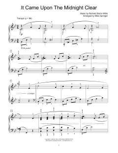 It Came Upon The Midnight Clear von Edmund Hamilton Sears (Download) 