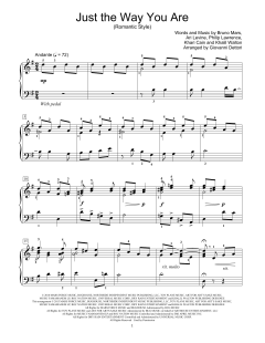 Just The Way You Are von Bruno Mars (Download) 