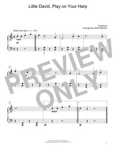 Little David, Play On Your Harp von Traditional (Download) 