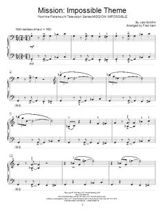 Mission: Impossible Theme von Fred Kern (Download) 