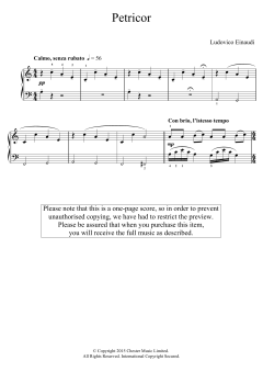 Petricor von Ludovico Einaudi (Download) 
