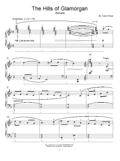 The Hills Of Glamorgan von Carol Klose (Download) 
