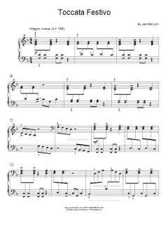 Toccata Festivo von Jennifer Linn (Download) 