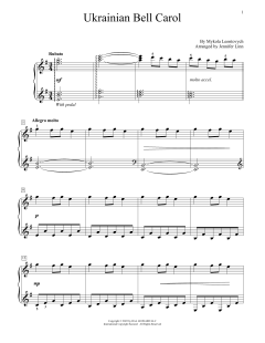 Ukrainian Bell Carol von Mykola Leontovych (Download) 