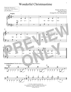 Wonderful Christmastime von Paul McCartney (Download) 