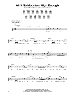 Ain't No Mountain High Enough von Valerie Simpson (Download) 
