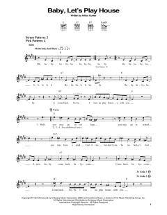Baby, Let's Play House von Elvis Presley (Download) 