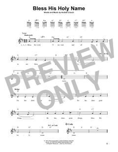 Bless His Holy Name von Andrae Crouch (Download) 