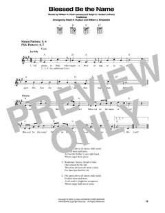 Blessed Be The Name von William H. Clark (Download) 